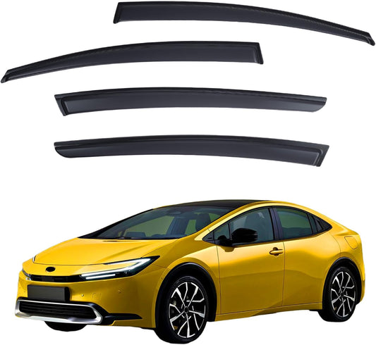 Window Visors Rain Guards for 2023-2025 Toyota Prius Models