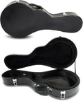 F-Style Mandolin Hard Case - Deluxe Wooden Leather Shell