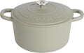 Crock-Pot Artisan 7-Quart Enameled Cast Iron Dutch Oven - Matte Green