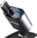 Retractable Car Charger 4 in 1 Adapter 30W Fast Phone Charging