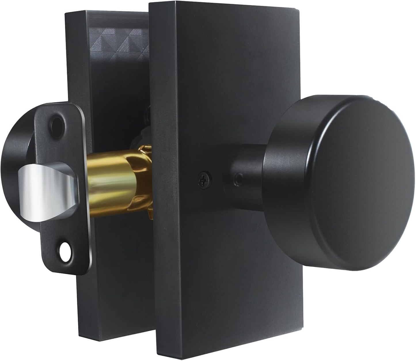Matte Black Door Knobs Interior for Modern Homes and Closets