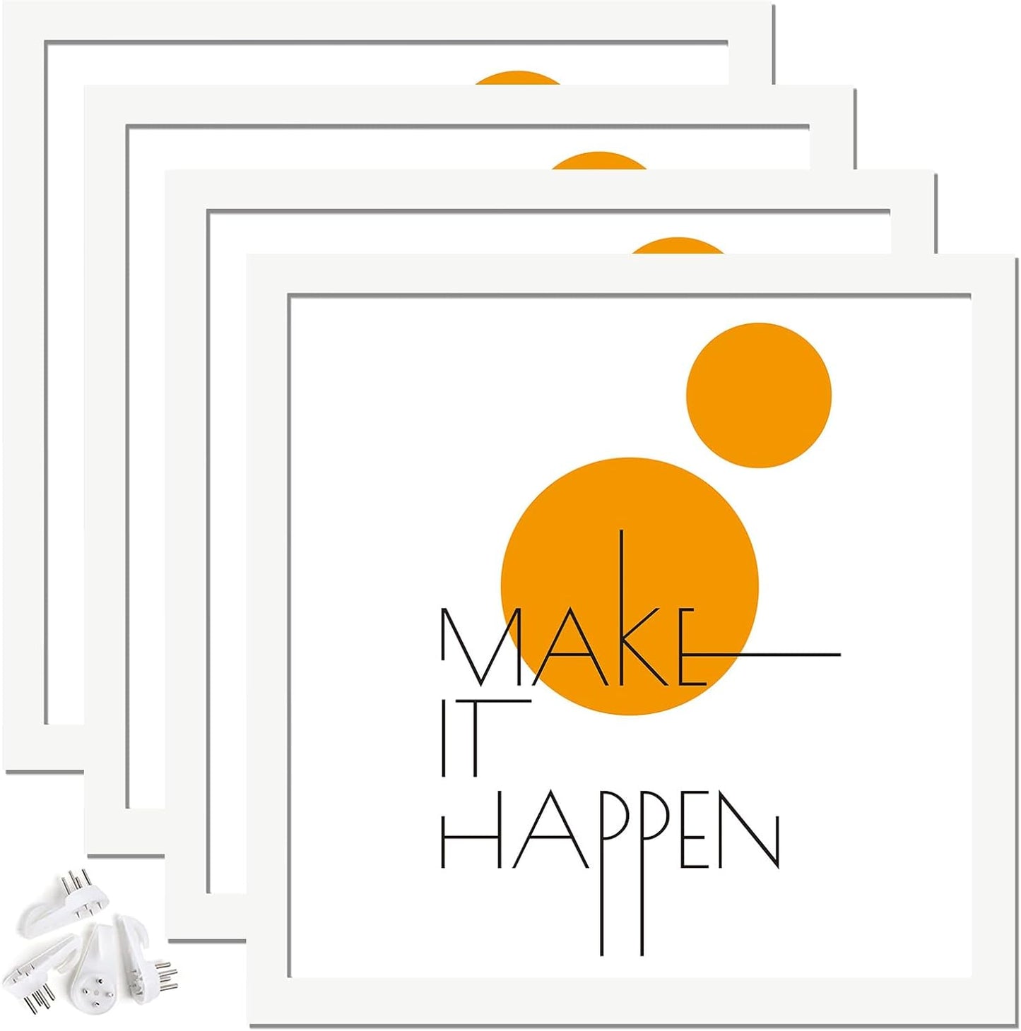 13x13 Picture Frame Set of 4 for Stylish Home Decor