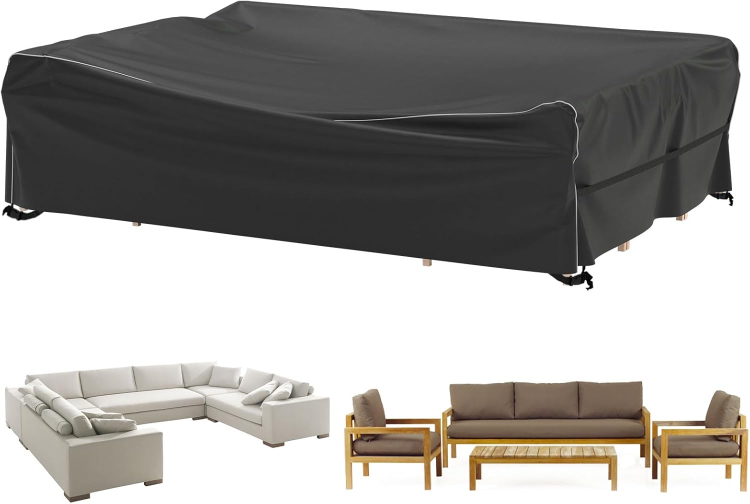 Velway Patio Furniture Set Cover - Heavy Duty Waterproof Protection