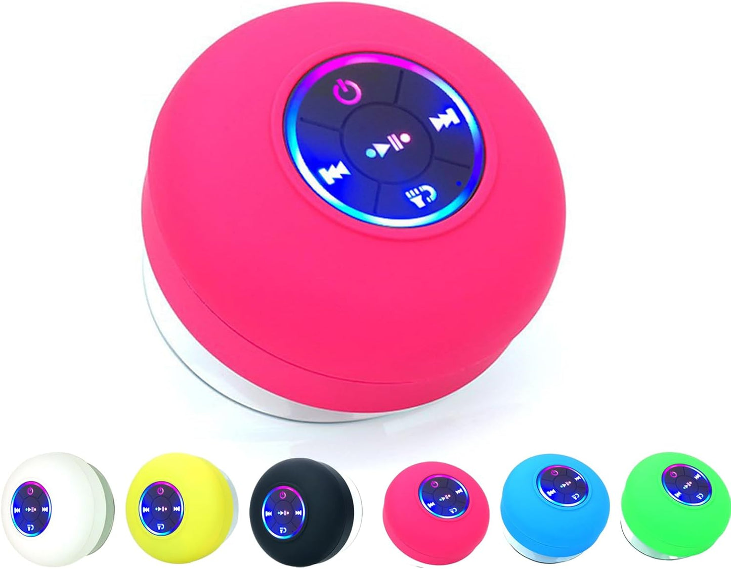 Waterproof Bluetooth Speaker with LED Light