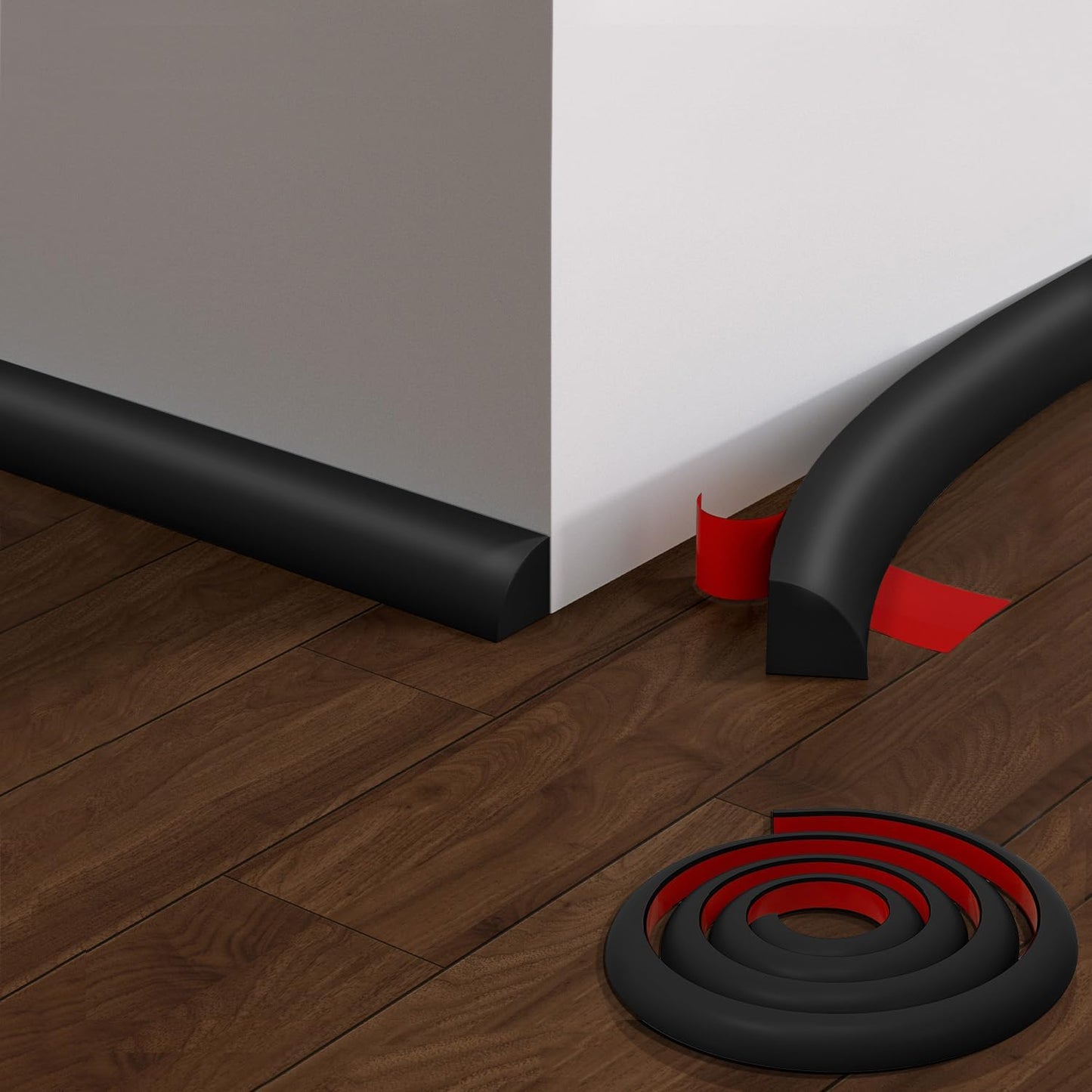 Flexible Quarter Round Molding for Easy Installation and Use