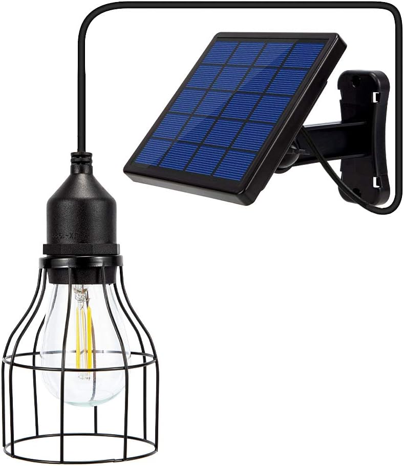 Solar Lights Outdoor for Shed, Barn, and Gazebo - Warm White