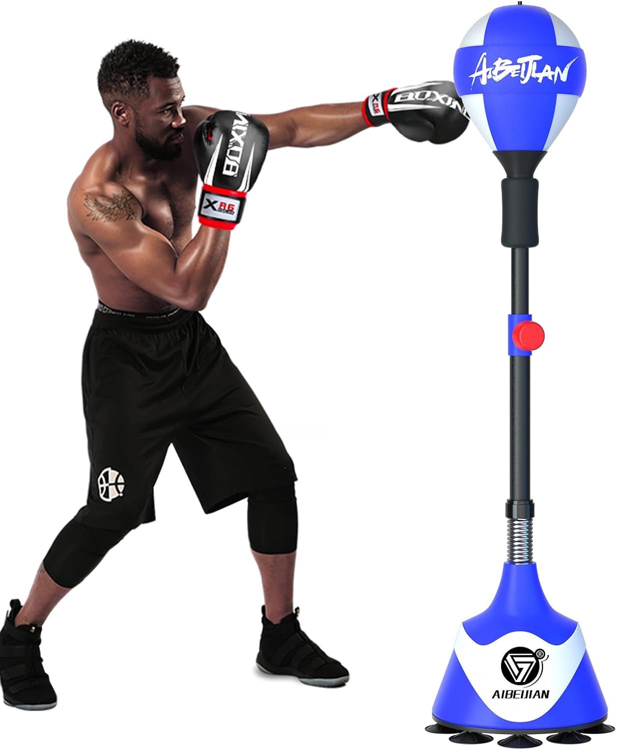 Adjustable Speed Reflex Boxing Bag by AIBEIJIAN