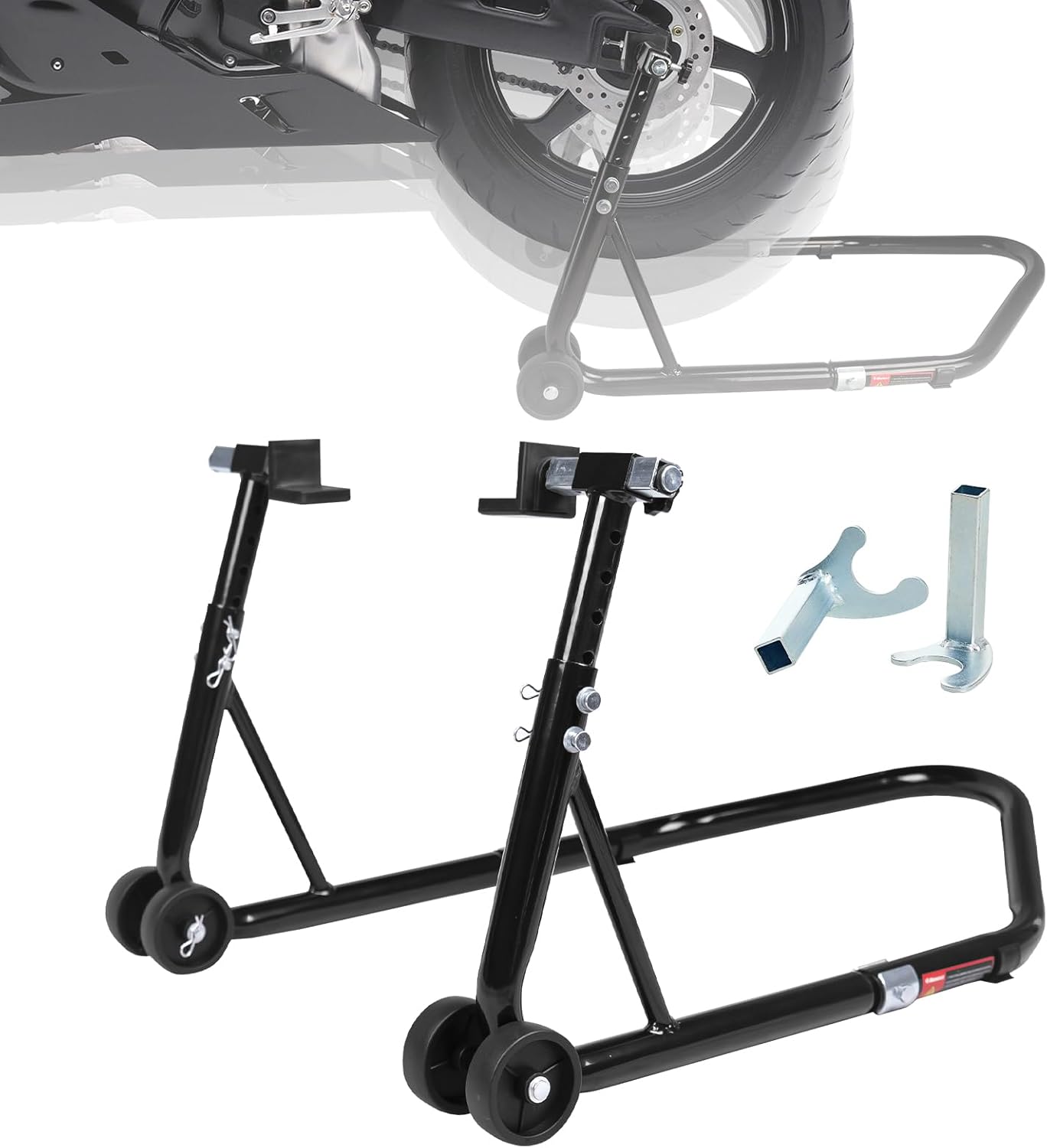 Donext Motorcycle Stand 850LB Adjustable Sport Bike Rear Lift