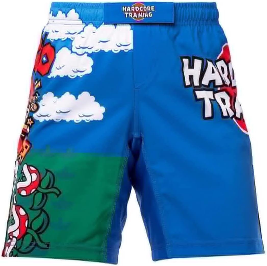 Kids Boxing Active Shorts: Hardcore Training
