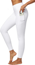 Fleece Lined Leggings for Women - High Waisted Thermal with Pockets