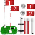 THIODOON Golf Flagstick 6ft Flag and Cup - Backyard Putting Upgrade