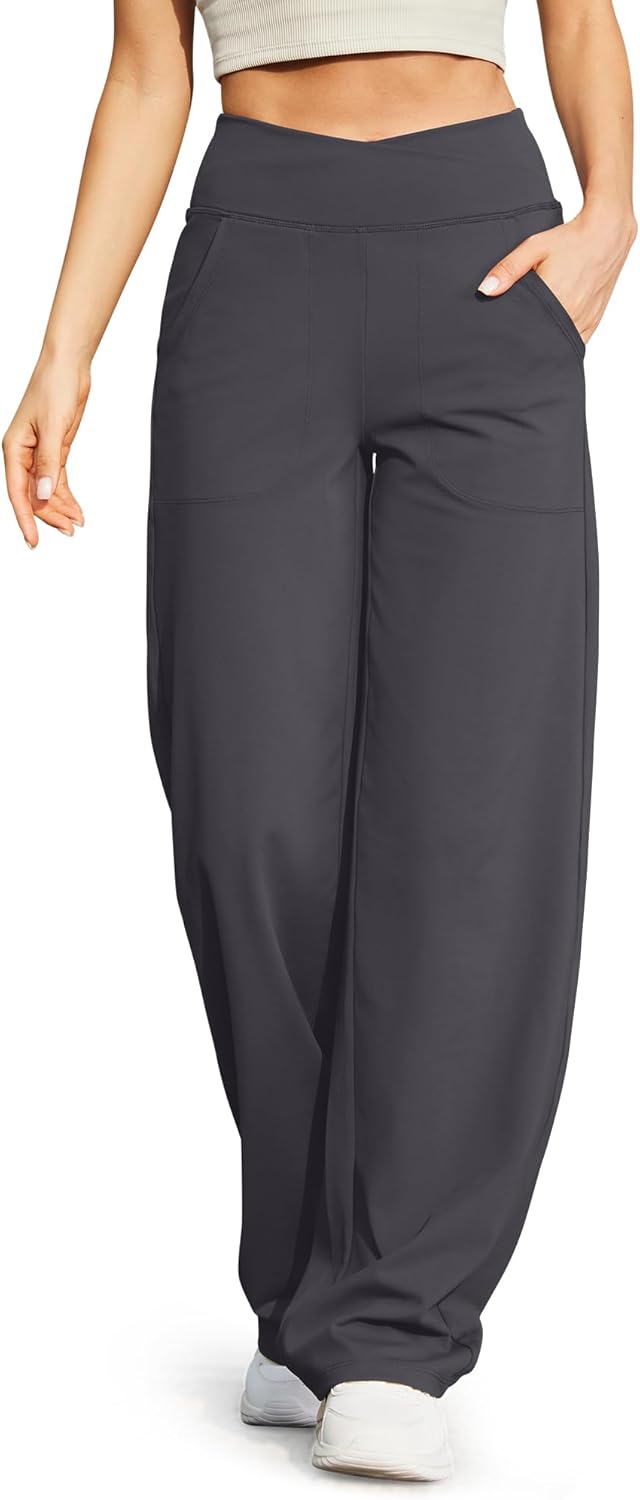 G4Free Wide Leg Pants for Women - Comfortable Yoga Trousers