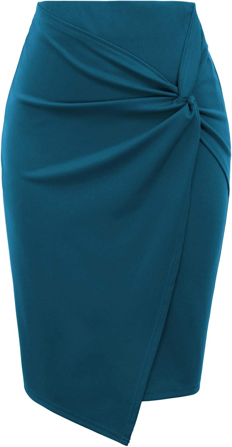 Kate Kasin Wear to Work Pencil Skirts for Women with Tummy Control