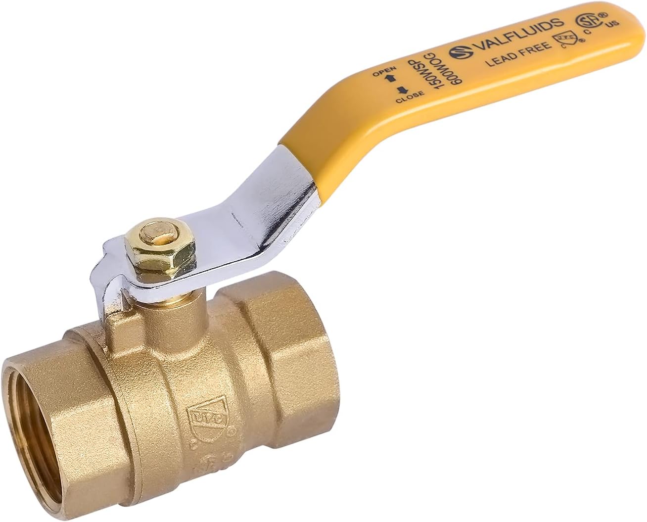 Full Port Forged LF Brass Ball Valve with Female Thread NPT Connector