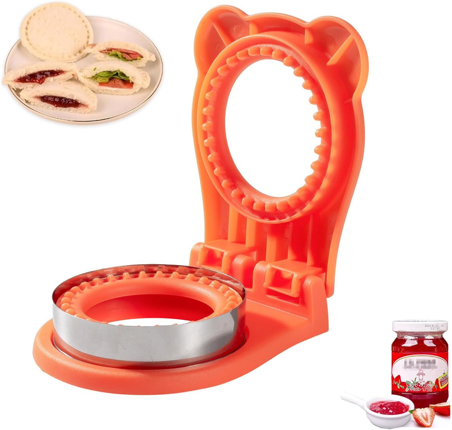 CHICHAUS Sandwich Maker: Easy Crust-Free Lunches!