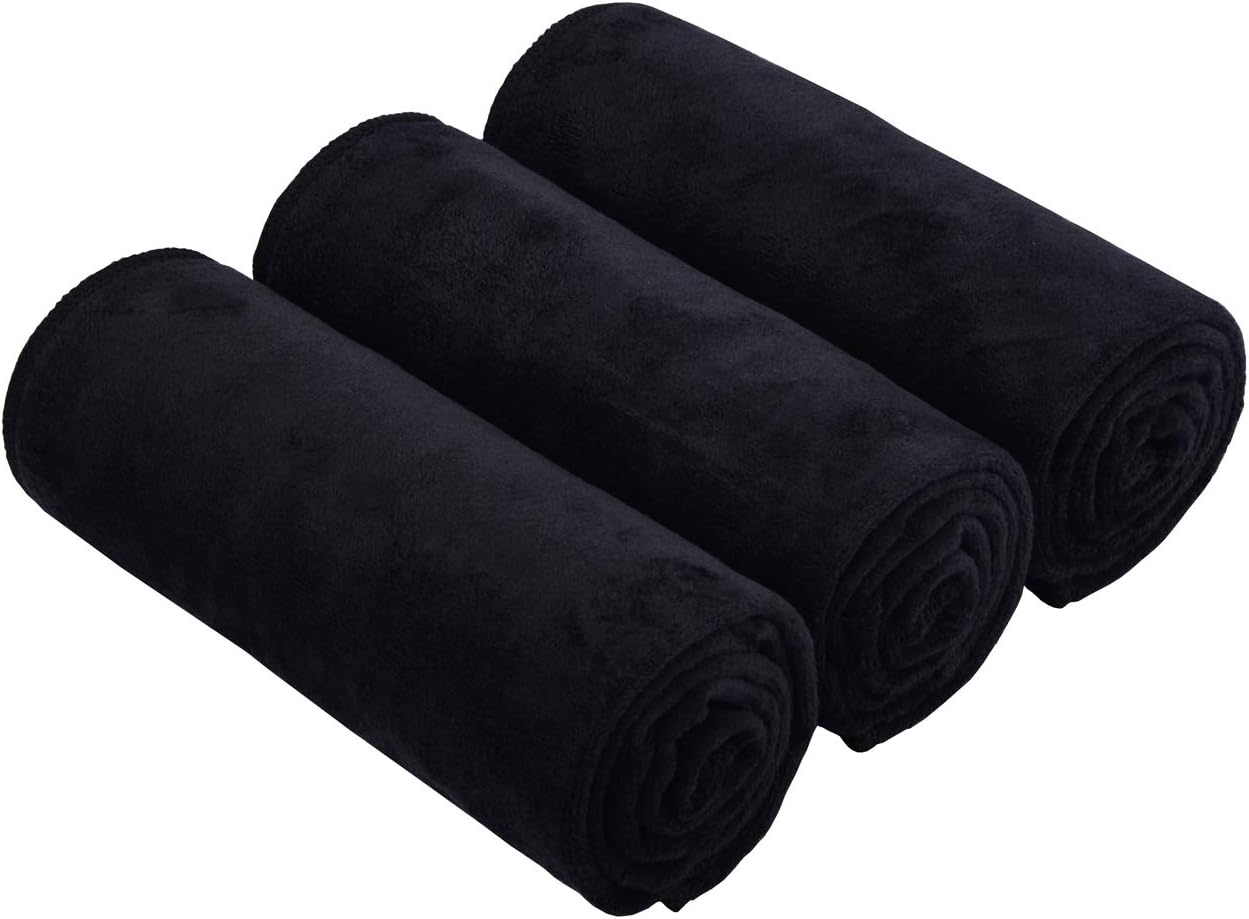 Soft & Fast-Drying Microfiber Gym Towels 3-Pack by HOPESHINE