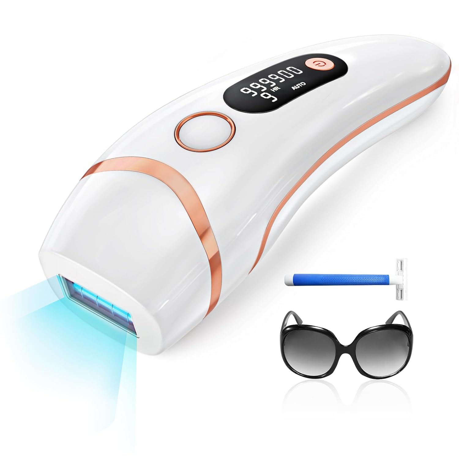 Laser Hair Removal Device for Women and Men with Cooling Feature