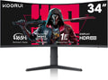 Immerse in Gaming Bliss: KOORUI 34 Ultrawide Monitor