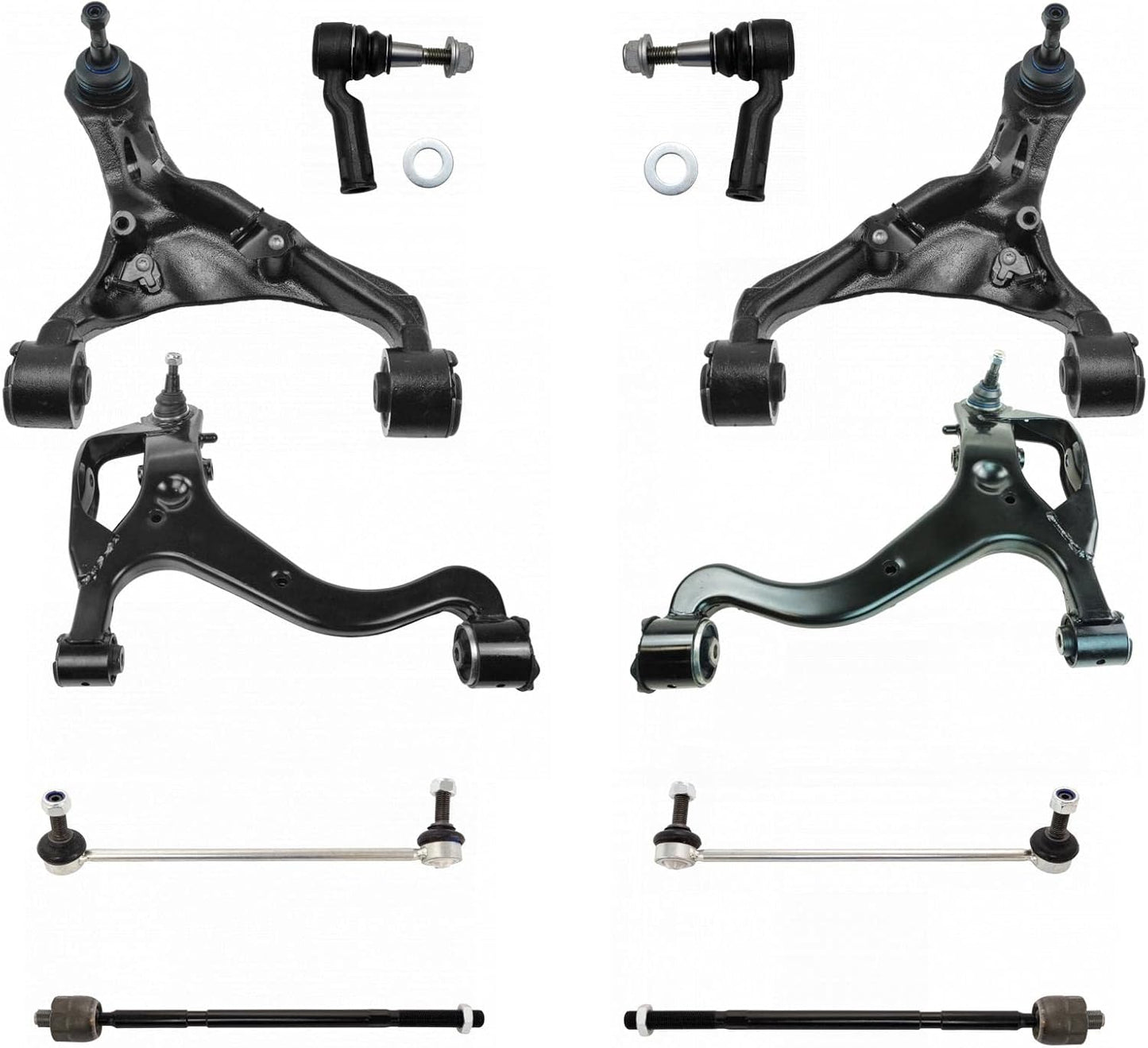 TRQ Front Steering & Suspension Kit for 2010-2013 Range Rover