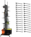 Metal Pegboard Panels for DIY and Kitchen Organization - 63x23x15 in