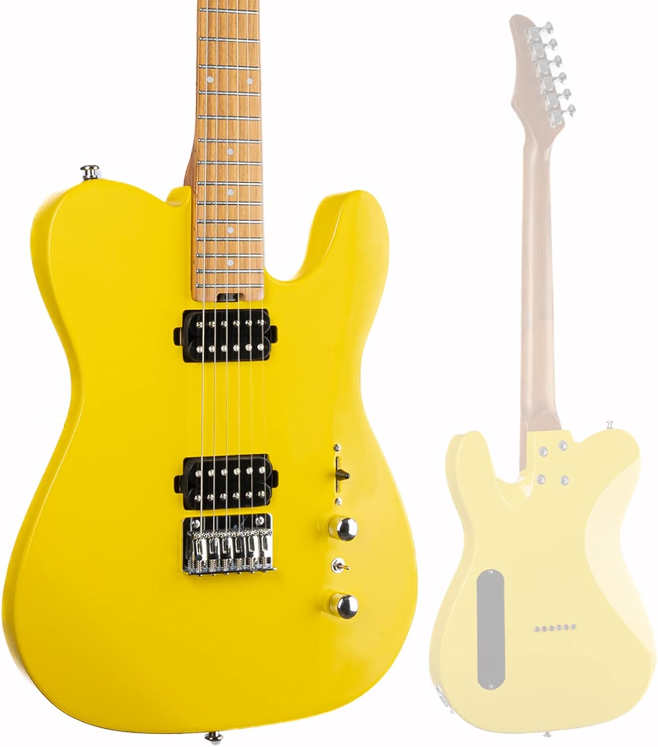 Professional Roasted Mahogany Electric Guitar by Censtar