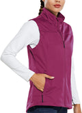 baleaf Women's Lightweight Softshell Vest - Windproof & Packable Vests