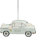 Lenox 2025 Just Married Vintage Car Ornament - Porcelain Wedding Tree