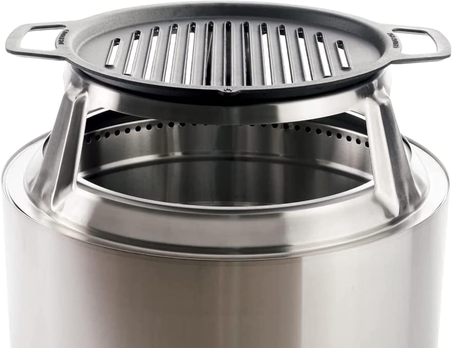 Yukon Cast Iron Griddle Top & Hub for Outdoor Cooking Fun