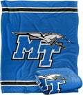 Middle Tennessee State University Silky Touch Throw Blanket - 60in x