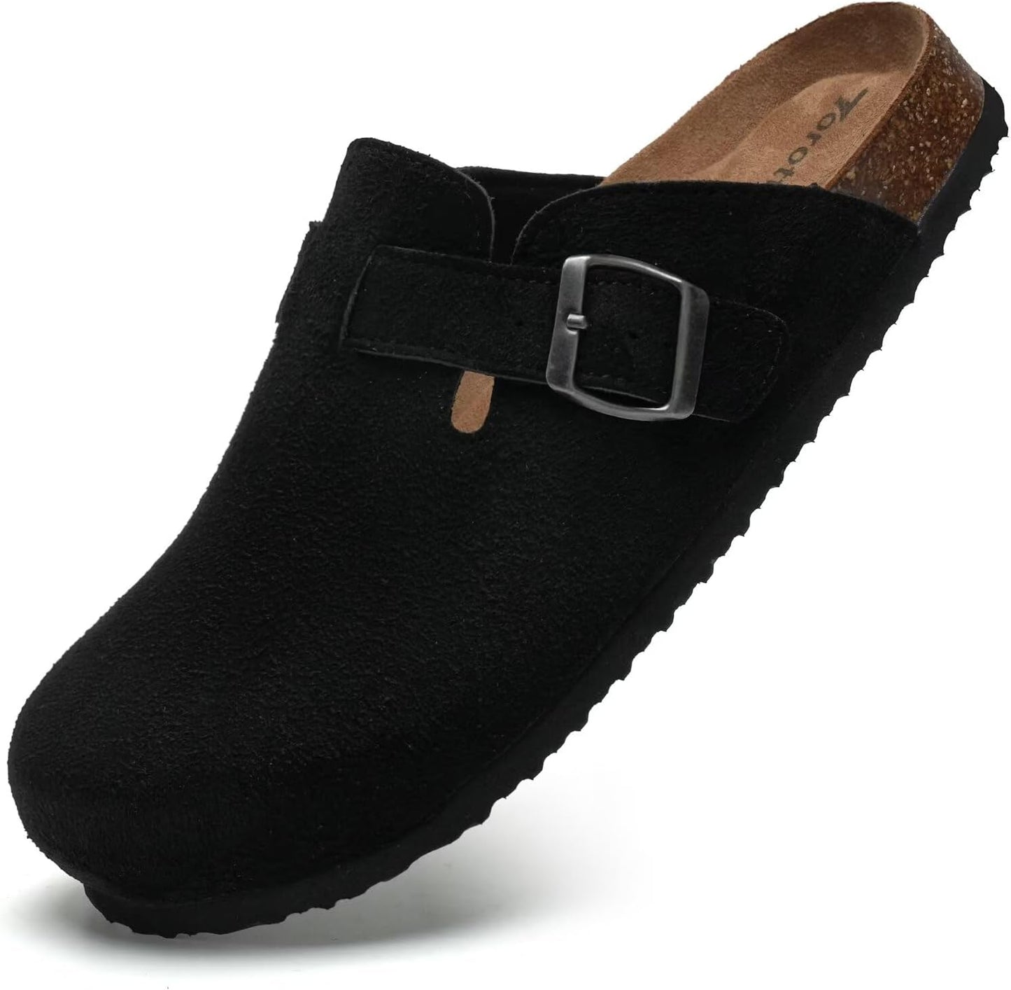 Torotto Mens Clogs with Cork Footbed for Ultimate Comfort