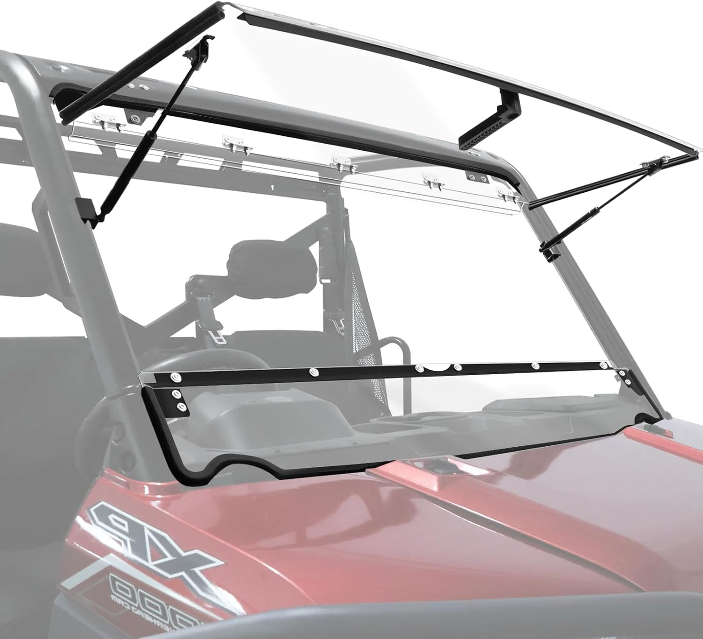 StarknightMT Ranger XP 1000 Flip Windshield for Polaris Ranger