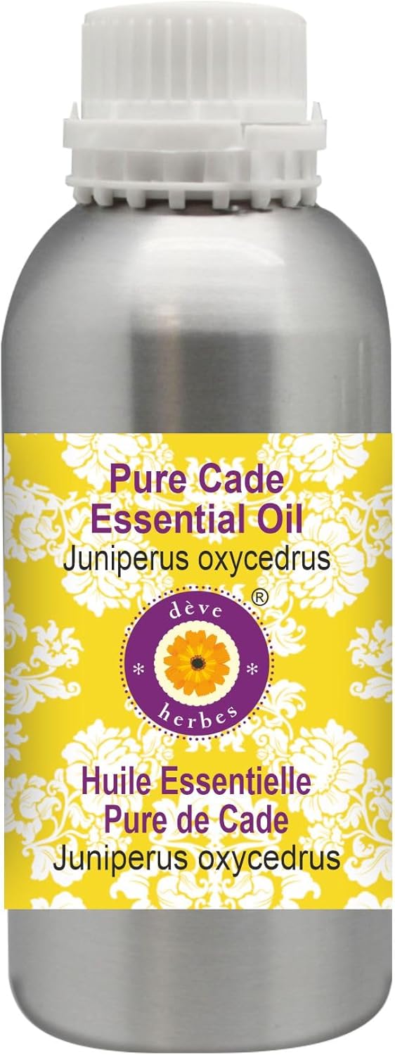 Deve Herbes Pure Cade Essential Oil for Aromatherapy & Wellness