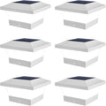 T-SUN Solar Post Cap Lights 4x4 - Bright Waterproof Deck Lighting