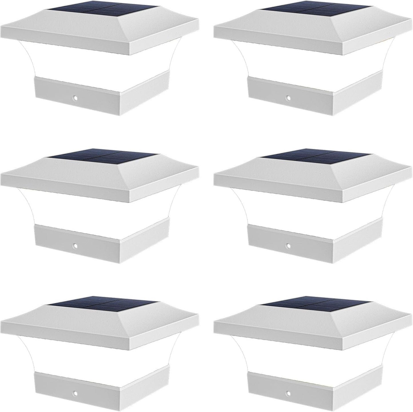 T-SUN Solar Post Cap Lights for 4 X 4 Wooden and Vinyl Posts
