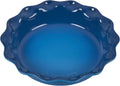 Le Creuset Stoneware 9ft Heritage Pie Dish, Marseille - Even Browning