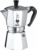 Moka Express 9-Cup Stovetop Espresso Maker - Classic Aluminium
