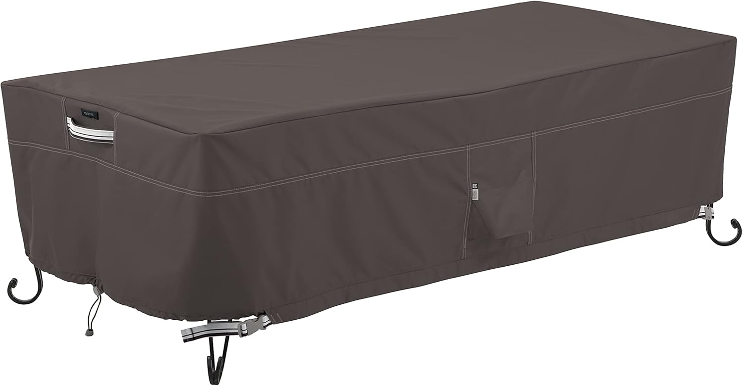 Ravenna Water-Resistant 60 Inch Rectangular Fire Pit Cover