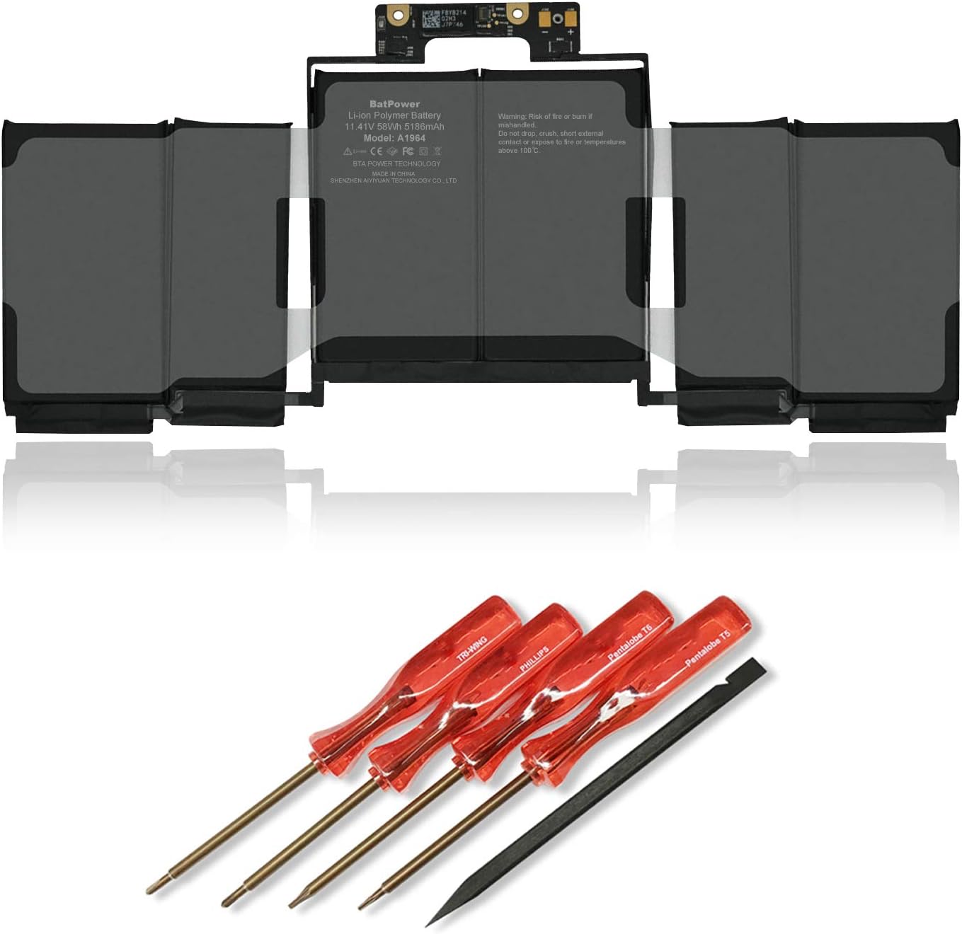 BatPower A1964 Replacement Battery for MacBook Pro 13-inch