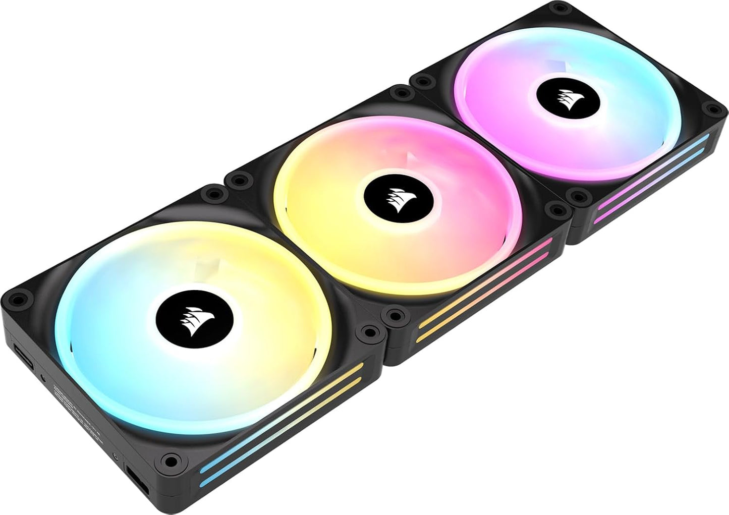 Corsair iCUE Link QX120 RGB Fans - Triple Fan Starter Kit