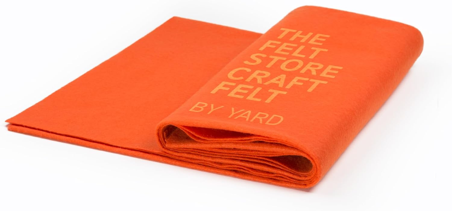 Craft Felt by The Yard - Soft, Plush, Durable Fabric for DIY