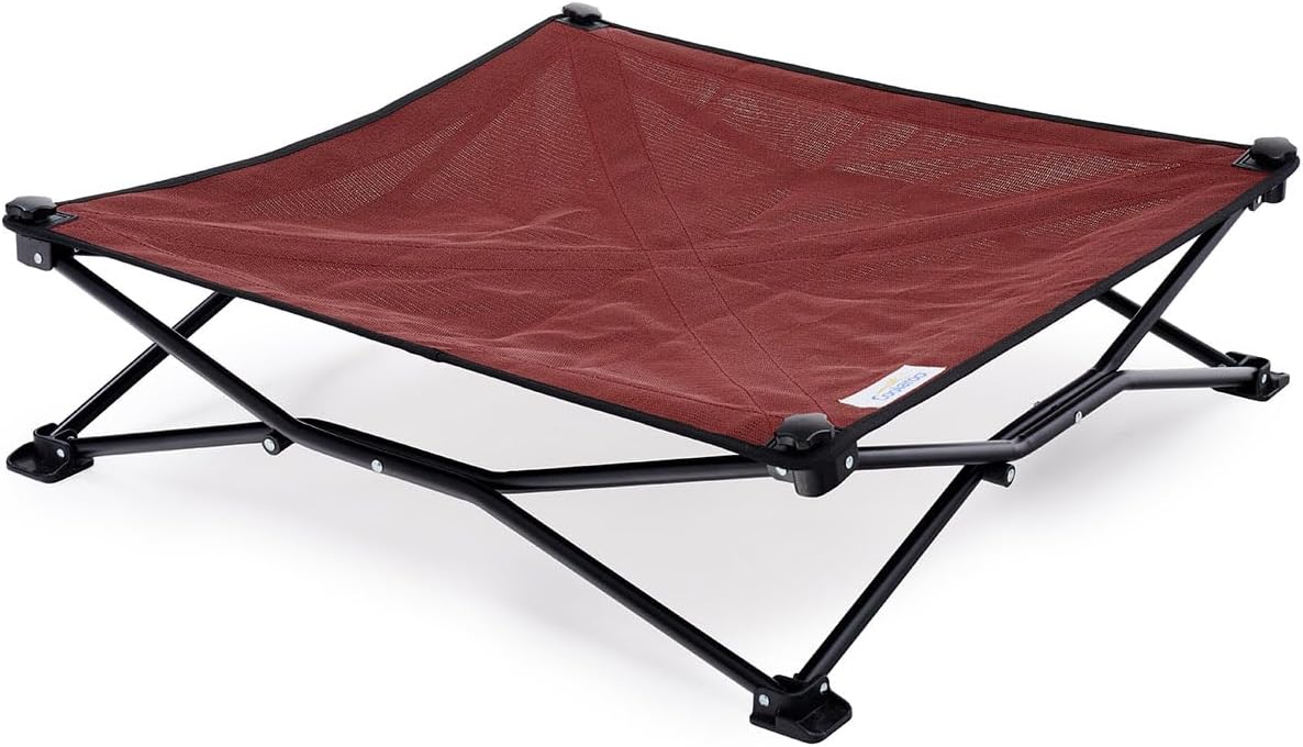 Coolaroo On-The-Go Elevated Dog Bed for Travel Comfort
