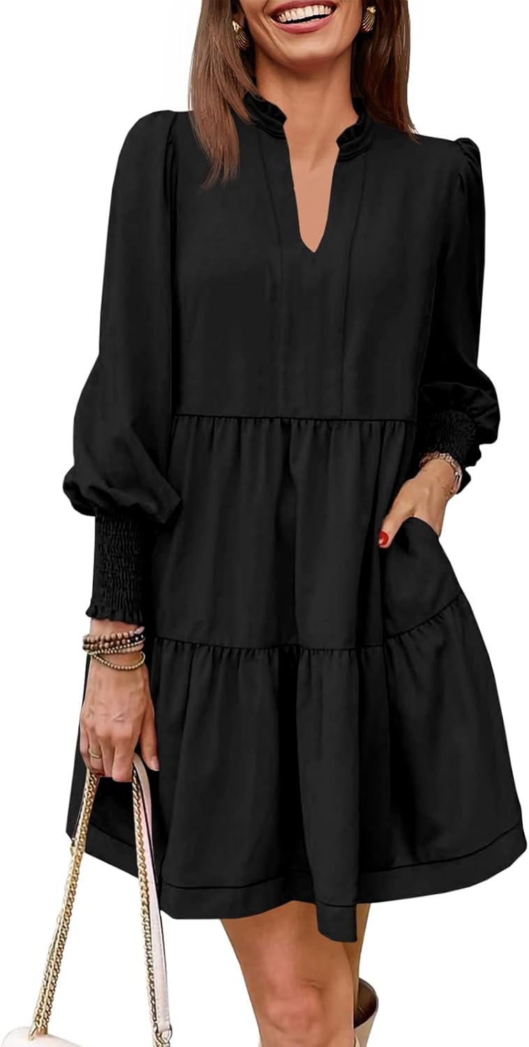 Imily Bela Womens Fall Long Sleeve Tunic Dress for Every Occasion