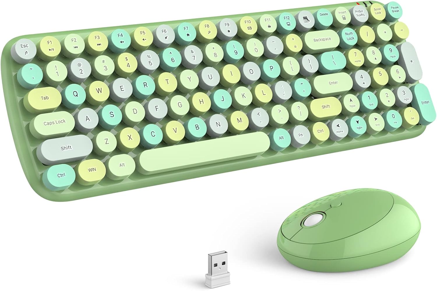 MOFii Wireless Keyboard and Mouse Combo for Ergonomic Typing