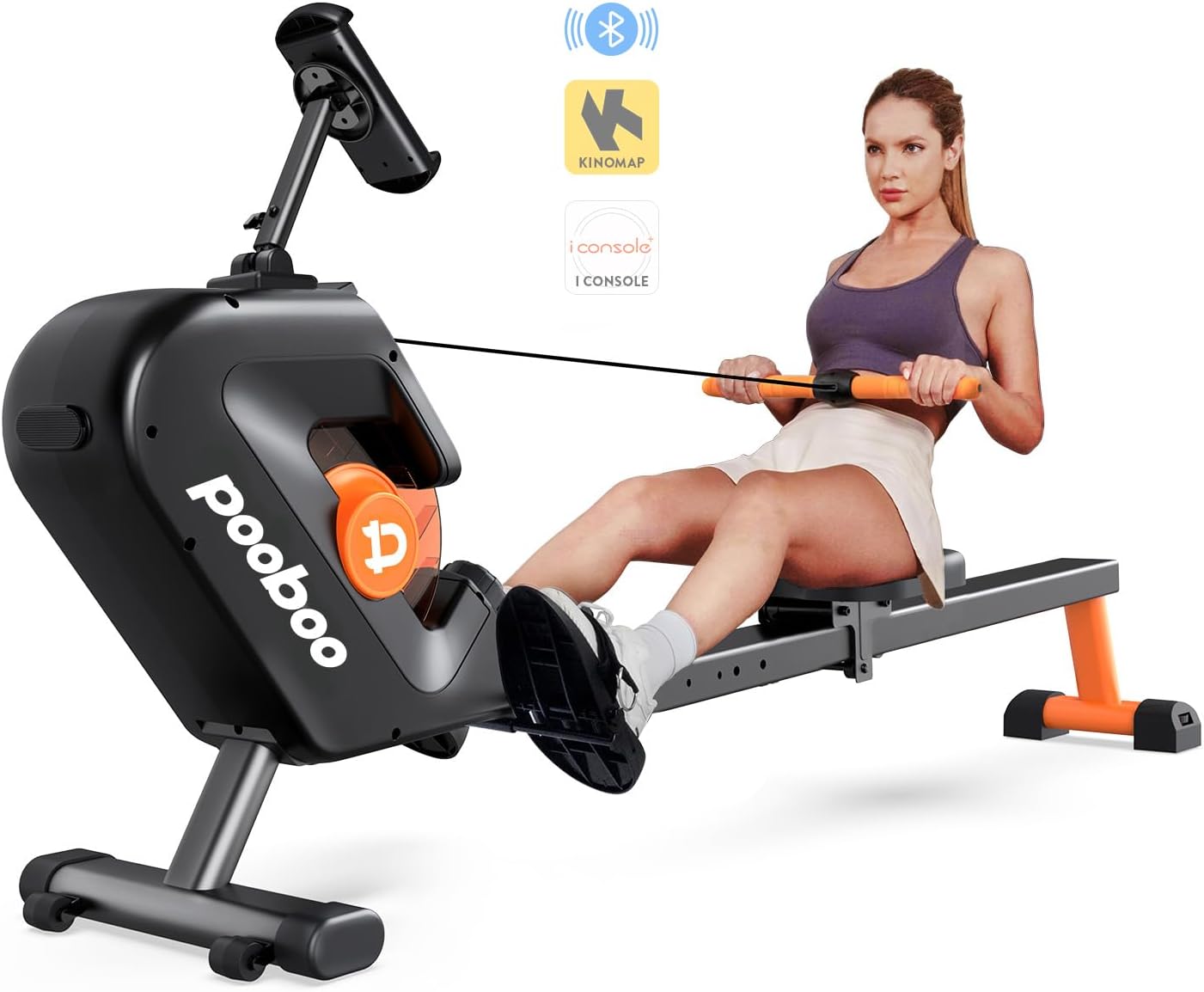 Max 350 LBS Magnetic Rowing Machine - Home Fitness Essential