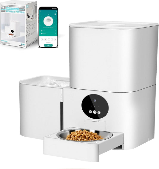 Puzau Smart Pet Feeder with WiFi Connection