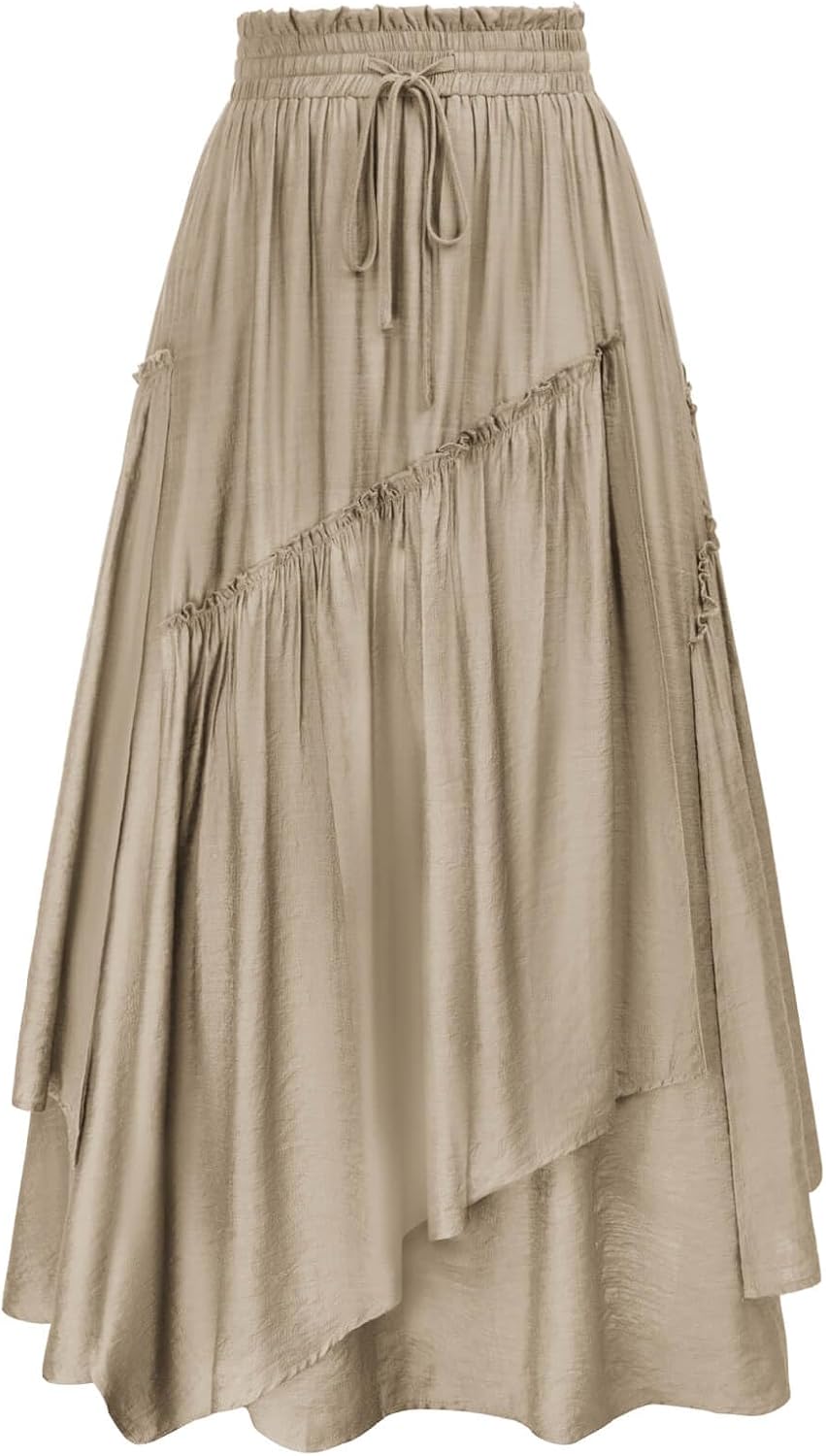 Scarlet Darkness Long Skirts for Women Renaissance Costume