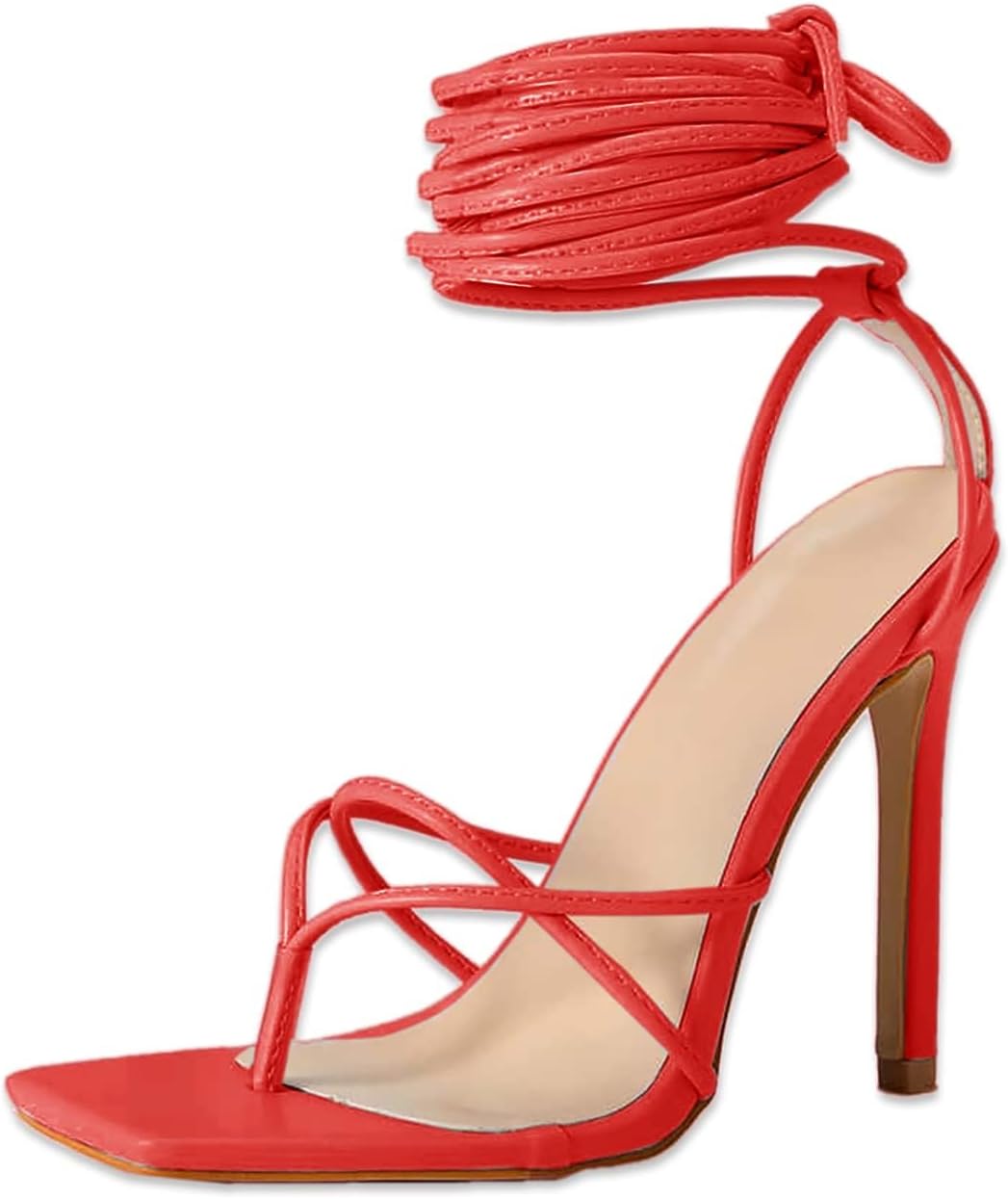 Chic Lace Up Heeled Sandals for Parties and Casual Outings