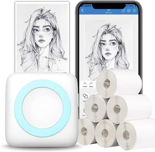 Wireless Mini Sticker Printer - LetSketch