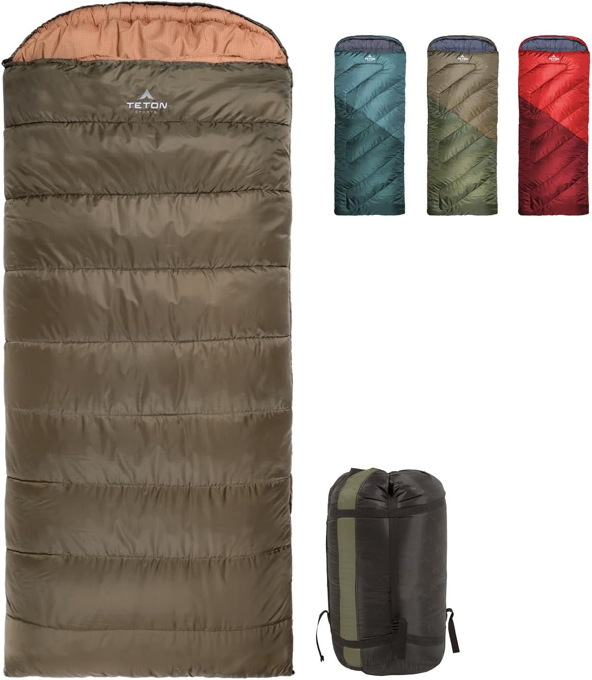 Teton Celsius Regular Sleeping Bags for All Weather Adventures
