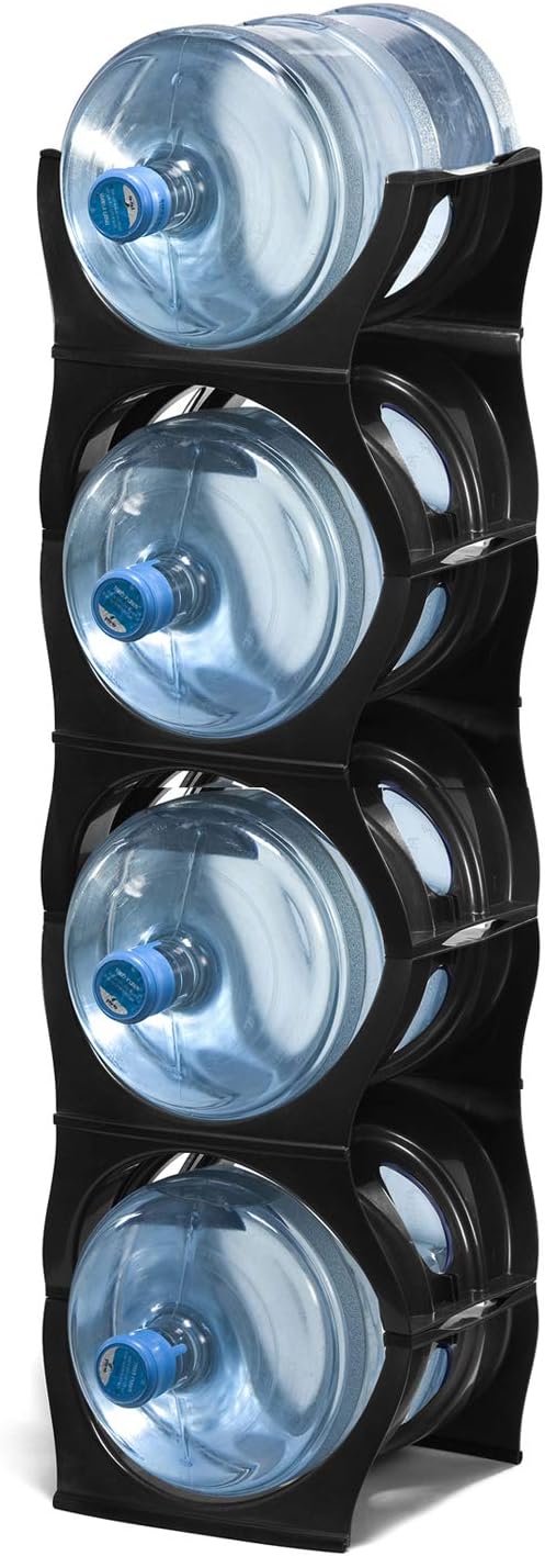 Stackable Water Bottle Storage Rack for 5 Gallon Organizing